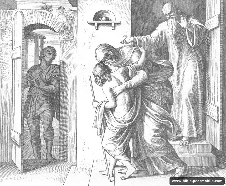 列王纪下 4:37 - Elisha Raises Dead Boy